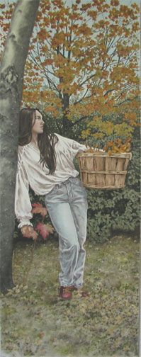 Autumn, by AOM subscriber Laura den Hertog, 2003, oil on masonite. Art Opportunities Monthly lists art competitions, art shows, grants, fellowships, public art commissions and other sources of money for artists working in all media, styles and geographic locations.