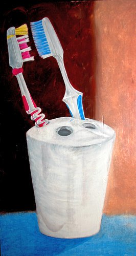 Love, you Kept My Toothbrush, by Art Opportunities subscriber Laura Gerry