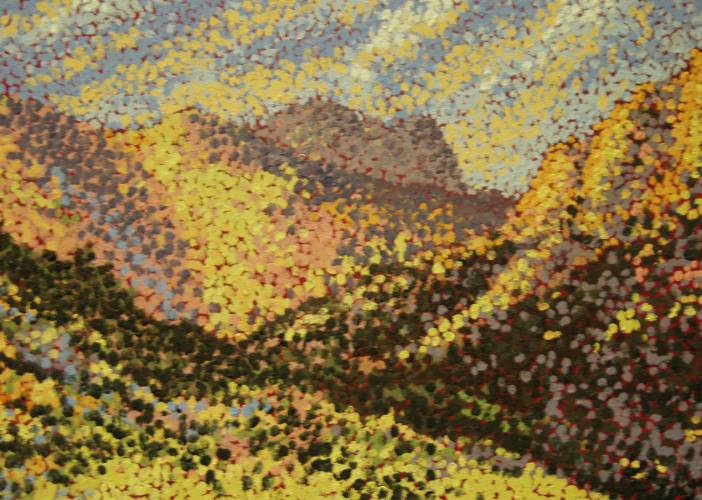 Canyon Colors, by Art Opportunities Monthly subscriber Kevin Heaney. Art Opportunities Monthly lists art competitions, art shows, grants, fellowships, public art commissions and other sources of money for artists working in all media, styles and geographic locations.