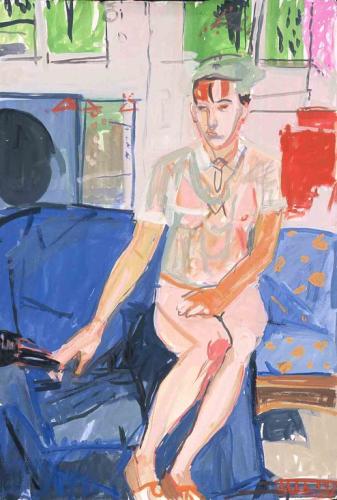 Jenny, 50s Hat, Linda's Studio, by AOM subscriber Betsy Kendall.  Art Opportunities Monthly lists art competitions, art shows, grants, fellowships, public art commissions and other sources of money for artists working in all media, styles and geographic locations.
