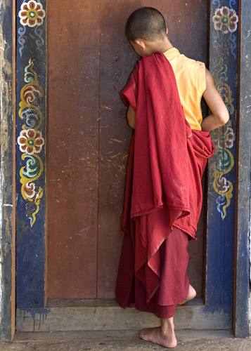 Young Monk, 2008, archival digital print, 19 x 13 in.