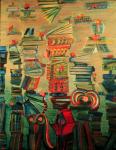 The Library, by Art Opportunities Monthly subscriber Ione Citrin