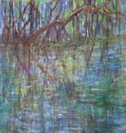 Edna Santiago Loiza,
                PR, 2010, acrylic on Plexiglass, 4 x 6 in.