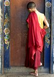 Amitai Schwartz, Young Monk, 2008, archival digital print, 19 x 13 in.